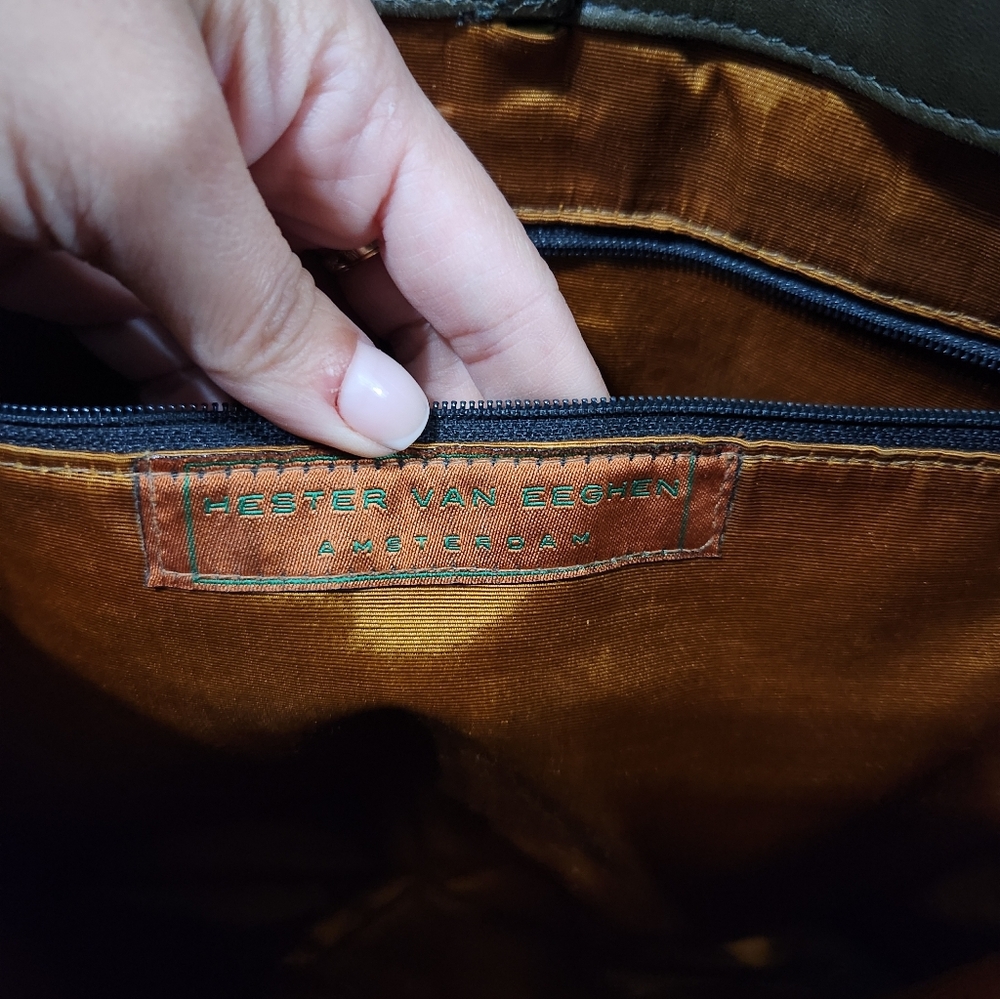 Hester Van Eeghen Amsterdam Leather Men's Bag - Picture 6 of 10